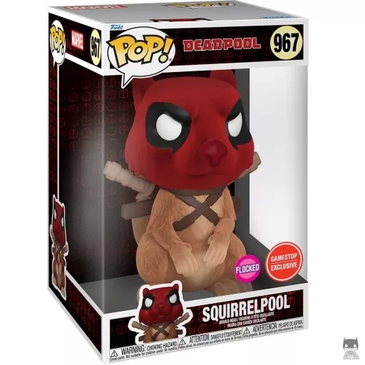 Figura Funko Pop! Squirrelpool (Flocado) (Deadpool)