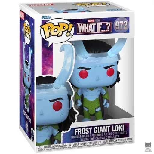 Figura Funko Pop! Loki gigante de hielo (¿Qué pasaría si...?)