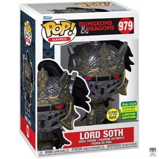 Figura Funko Pop! Lord Soth (Brilla en la oscuridad) (San Diego Comic Con (convención de verano) 2024)