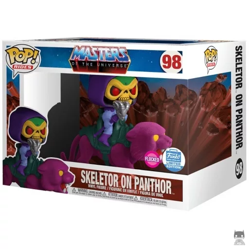 Figura Funko Pop! Skeletor en Panthor (Flocado) (Skeletor)