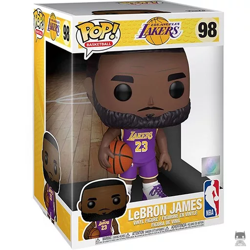 Figura Funko Pop! LeBron James (Morado) (Supersized) (NBA)