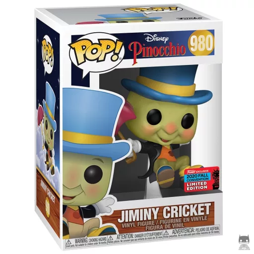 Figura Funko Pop! Pepito Grillo con paraguas (Pinocho)