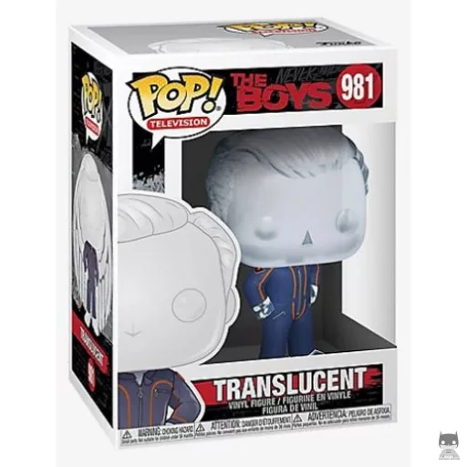 Figura Funko Pop! Translúcido (Transparente) (The Boys)