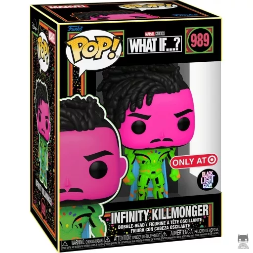 Figura Funko Pop! Killmonger Infinito (Luz negra) (Rey Killmonger)