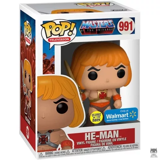 Figura Funko Pop! He-Man (Brilla en la oscuridad) (He-Man)