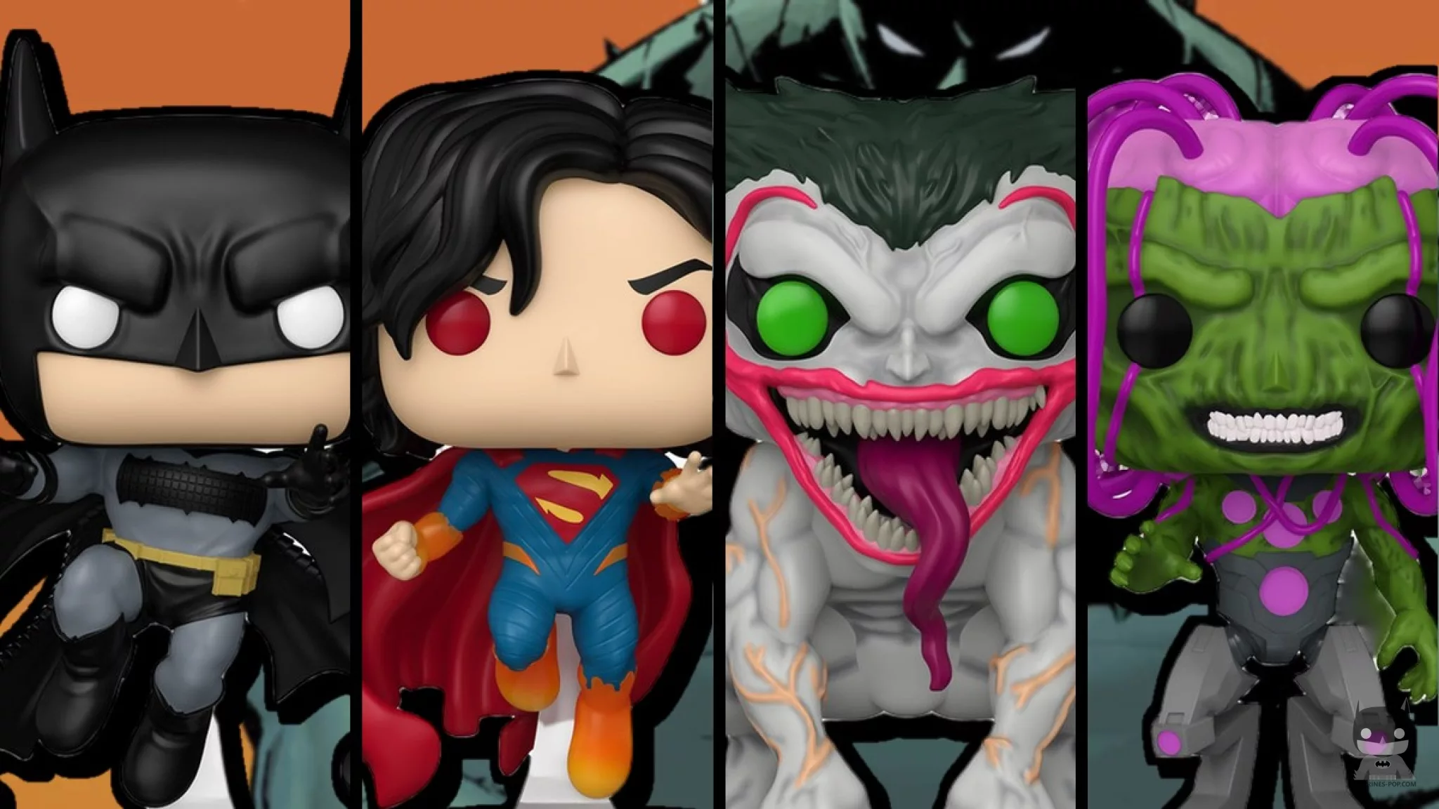 DC Comics: a estos cuatro Pops les falta alguien de peso