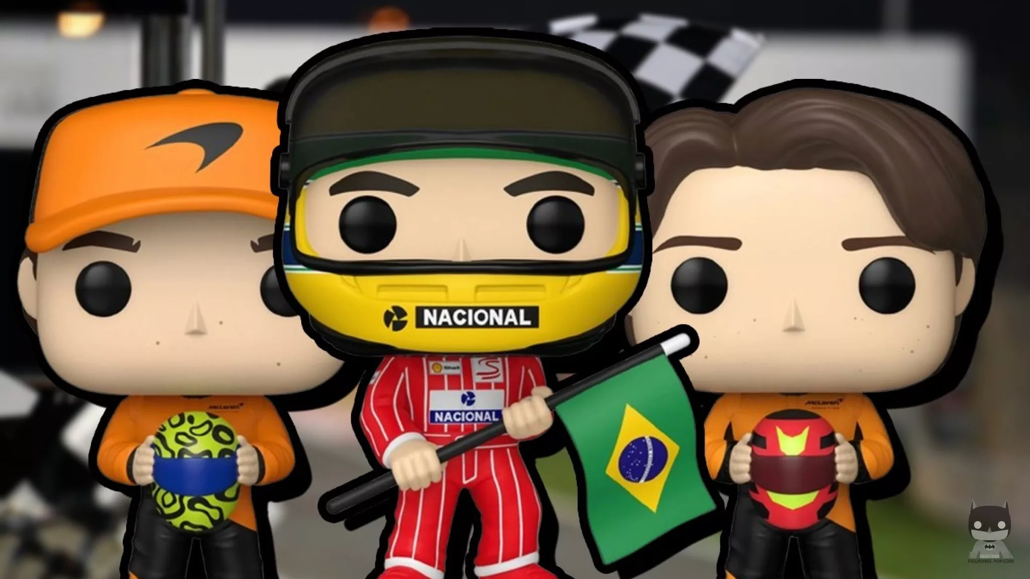 Funko mete segunda en la Fórmula 1: Senna, Hunt y los McLaren llegan a POP
