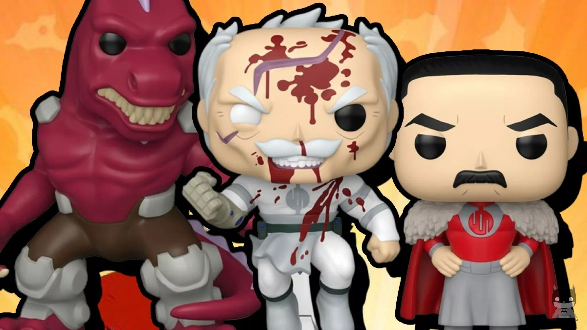 Invencible: Funko saca tres figuras POP, y ninguna es un héroe
