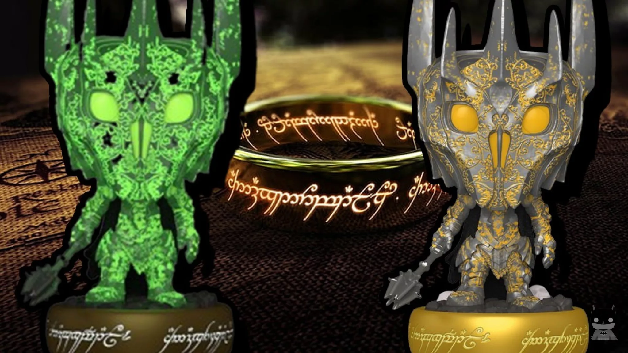 Sauron en Funko POP: la inscripción aparece en la oscuridad