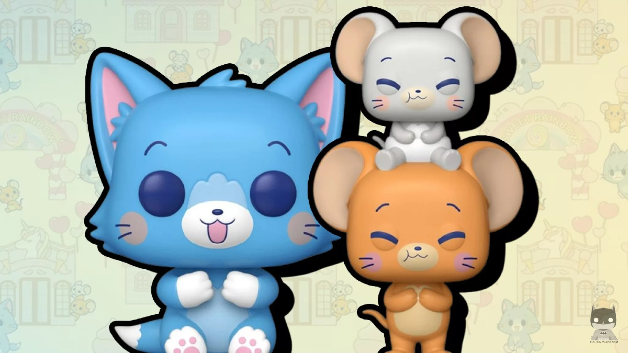 Tom y Jerry Gokko: Funko saca la versión en la que son amigos