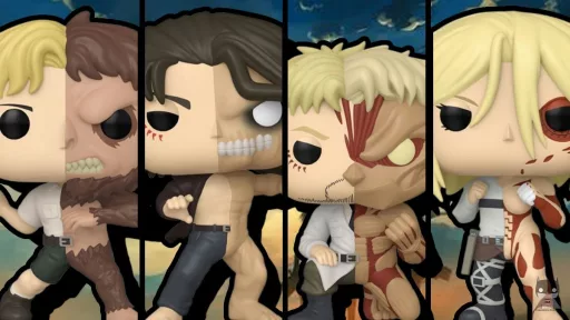 Ataque a los titanes: Funko parte sus figuras por la mitad