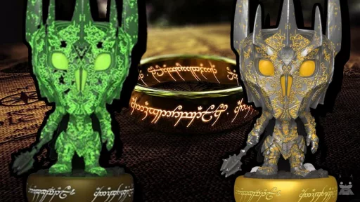 Sauron en Funko POP: la inscripción aparece en la oscuridad